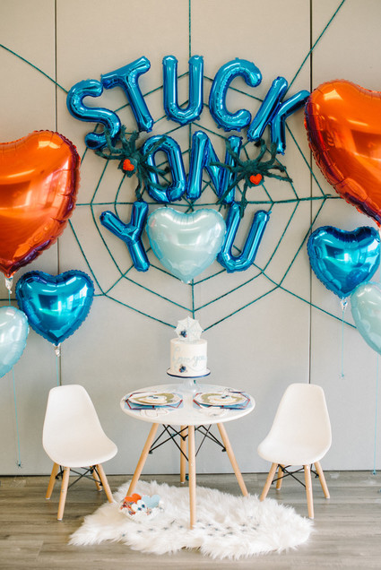 Spider Man valentine's day party ideas Inspiration