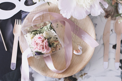 Floral Swan Lake ballet themed second birthday party