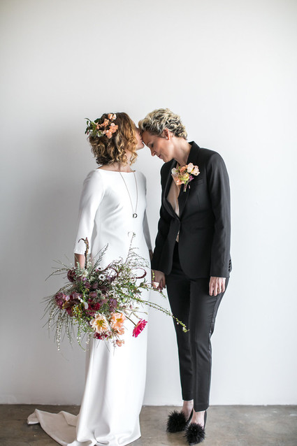 Modern wedding inspiration Inspiration