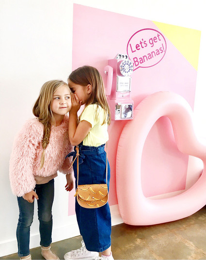 Museum of Ice Cream inspired Banana birthday party