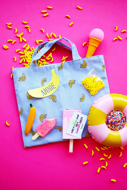 Museum of Ice Cream inspired Banana birthday party Inspiration