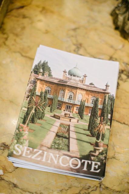 Elegant floral wedding at Sezincote in the Cotswolds Inspiration