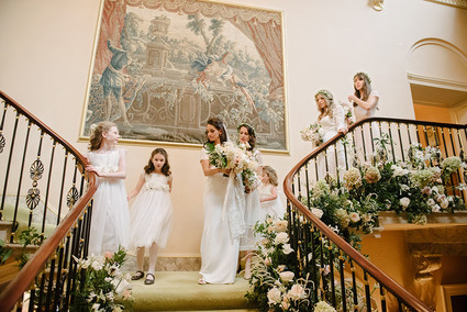 Elegant floral wedding at Sezincote in the Cotswolds