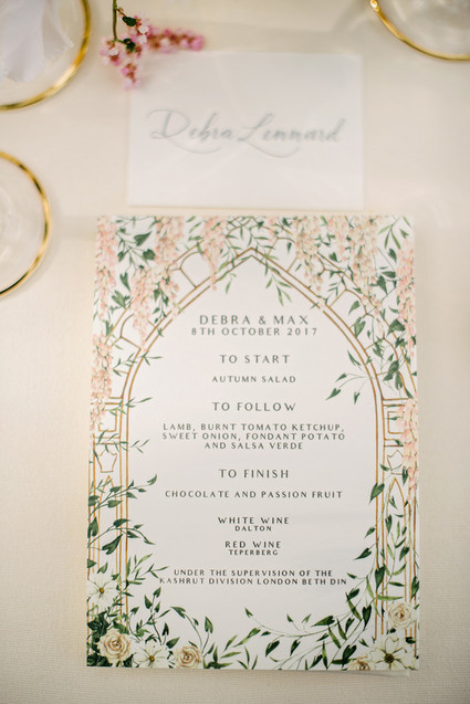 Elegant floral wedding at Sezincote in the Cotswolds Inspiration