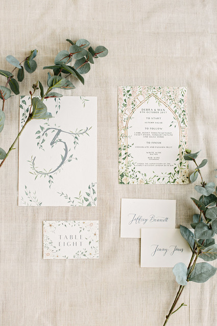Elegant floral wedding at Sezincote in the Cotswolds Inspiration