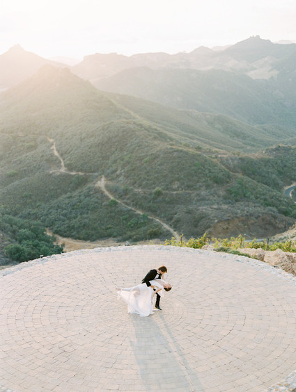Formal Malibu Rocky Oaks wedding inspiration