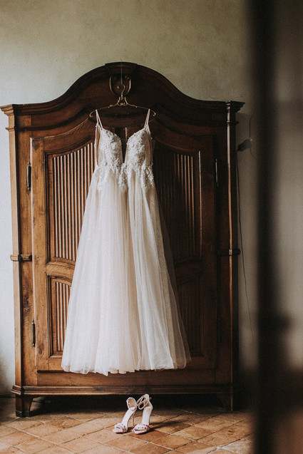 Romantic old world destination wedding in Tuscany