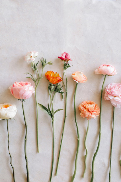 Spring wedding flowers