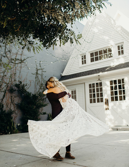 Boho Los Angeles wedding at The Lombardi House