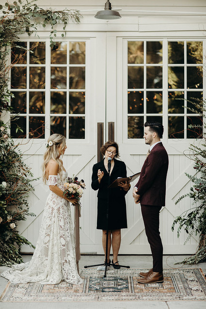 Boho Los Angeles wedding at The Lombardi House Inspiration