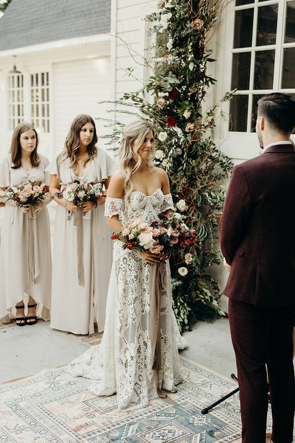 Boho Los Angeles wedding at The Lombardi House Inspiration