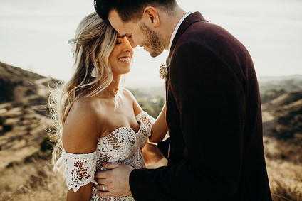 Boho Los Angeles wedding at The Lombardi House