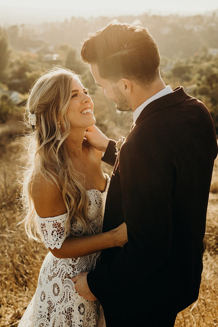 Boho Los Angeles wedding at The Lombardi House