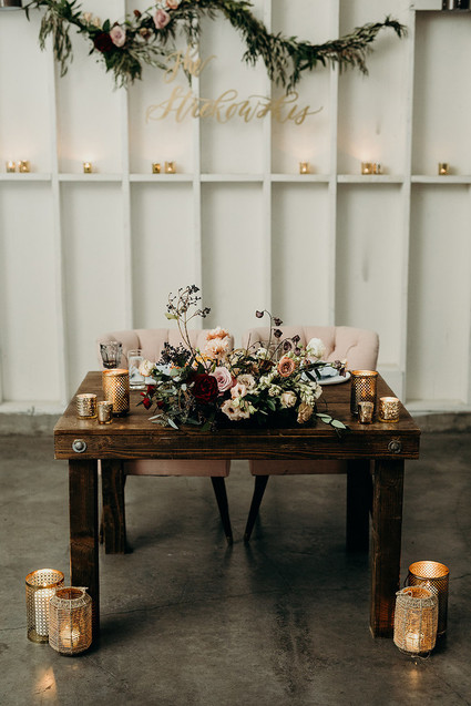 Boho Los Angeles wedding at The Lombardi House Inspiration