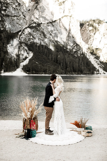 Italian mountain elopement in the Dolomites Inspiration