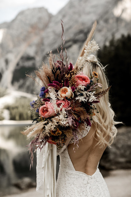 Italian mountain elopement in the Dolomites Inspiration