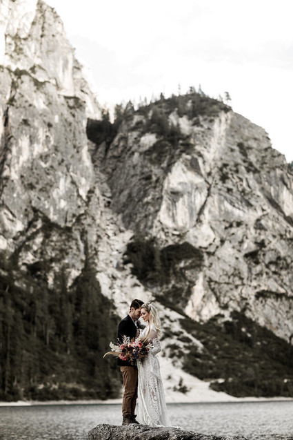 Italian mountain elopement in the Dolomites Inspiration