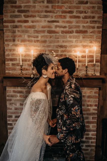 Intimate winter B&B elopement in the Hudson Valley