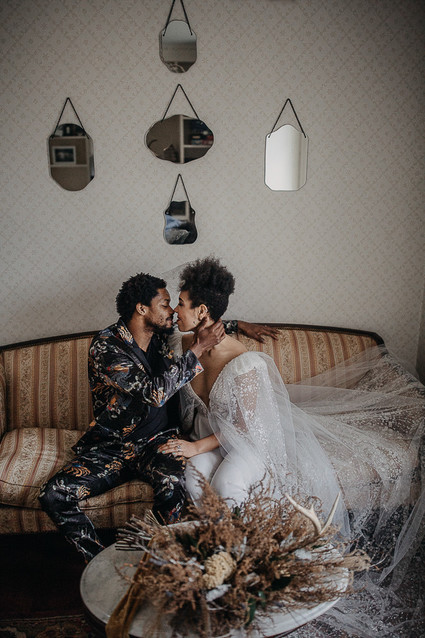 Intimate winter B&B elopement in the Hudson Valley