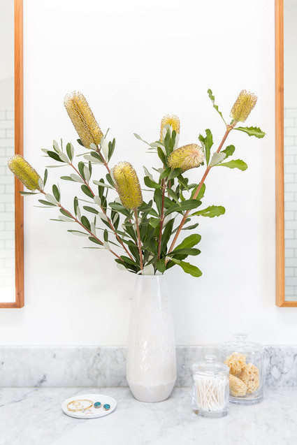 Modern bathroom registry with Crate and Barrel Inspiration
