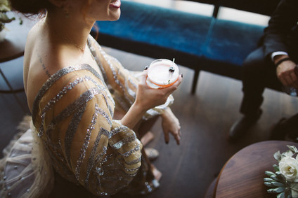 Glam cocktail party and groomsmen inspiration