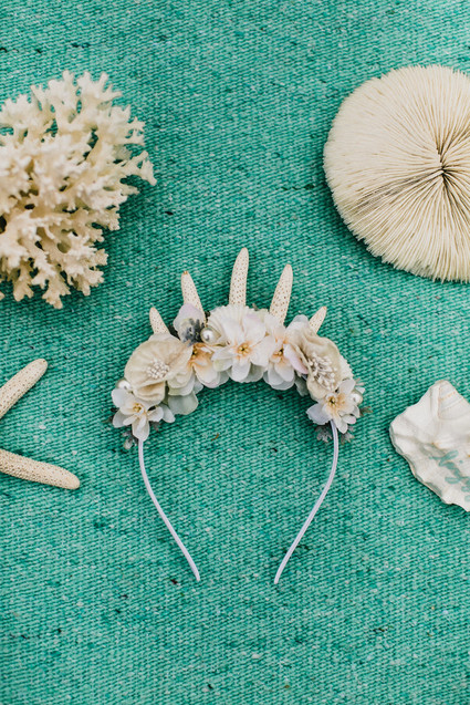 Sea themed backyard first birthday