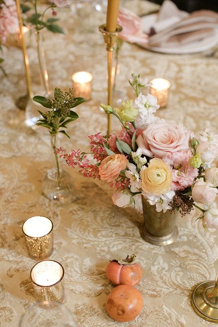 Romantic reception table Inspiration