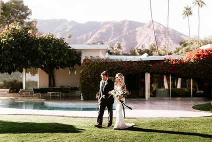 New Years Eve wedding at the Frederick Lowe Estate in Palm Springs