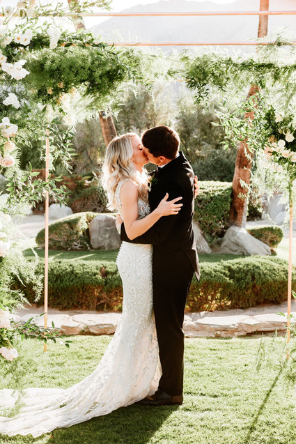 New Years Eve wedding at the Frederick Lowe Estate in Palm Springs