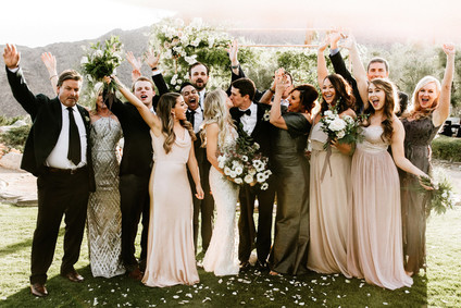 New Years Eve wedding at the Frederick Lowe Estate in Palm Springs