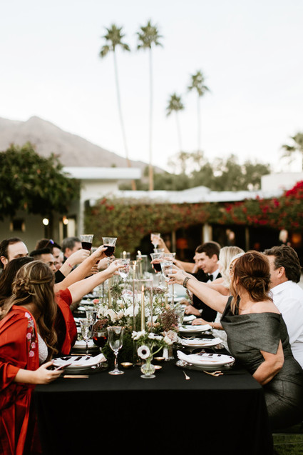 New Years Eve wedding at the Frederick Lowe Estate in Palm Springs Inspiration
