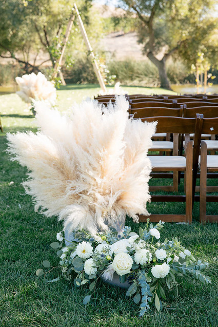 Rustic modern barn wedding at Greengate Ranch in SLO