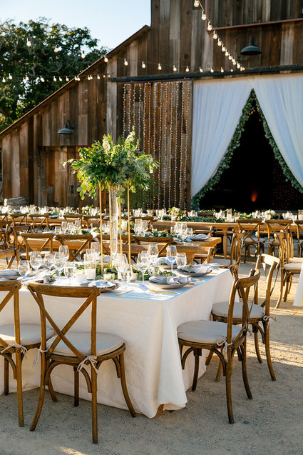 Rustic modern barn wedding at Greengate Ranch in SLO Inspiration