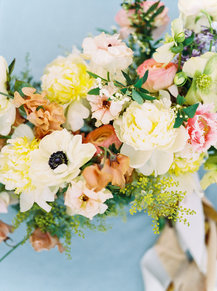 Glam spring garden wedding ideas