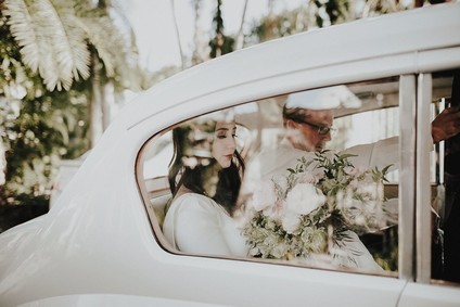 Nighttime wedding at Vizcaya Museum & Gardens in Miami