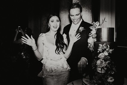 Nighttime wedding at Vizcaya Museum & Gardens in Miami