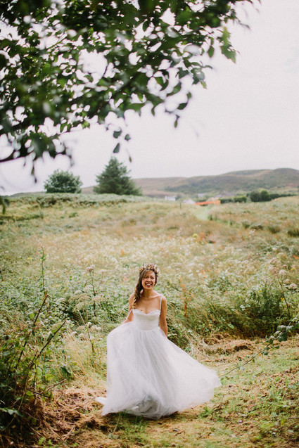 Elopement in the Scottish Highlands on the Isle of Skype Inspiration