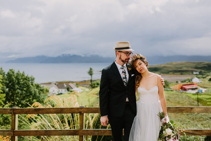 Elopement in the Scottish Highlands on the Isle of Skype
