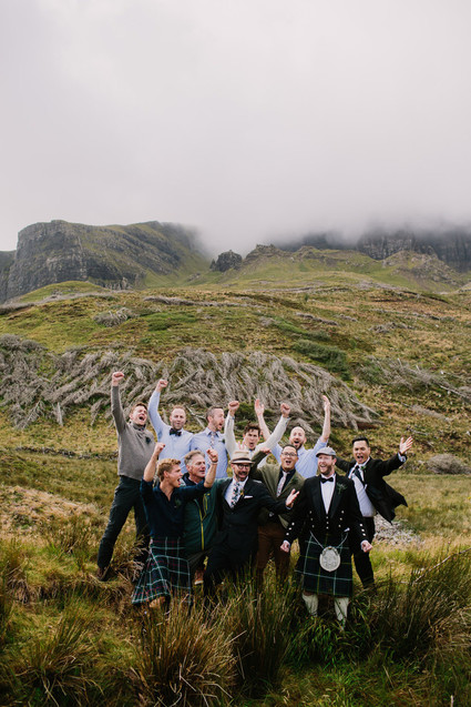 Elopement in the Scottish Highlands on the Isle of Skype
