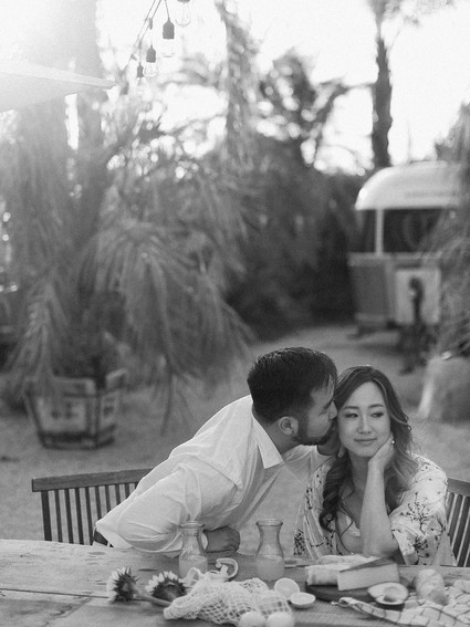 Engagement session at Caravan Outpost in Ojai + a giveaway