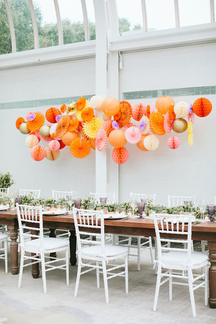 Butterfly themed spring wedding at Brooklyn Botanic Gardens