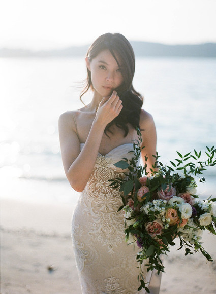 Elegant floral wedding ideas in Phuket Thailand Inspiration