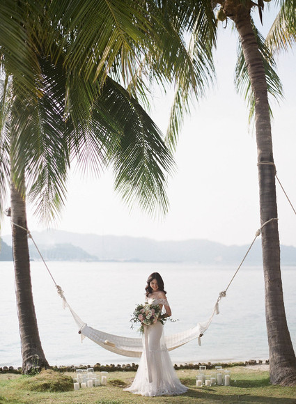 Elegant floral wedding ideas in Phuket Thailand Inspiration