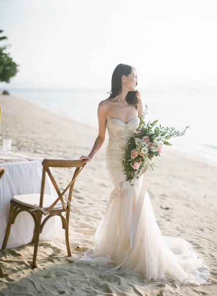 Elegant floral wedding ideas in Phuket Thailand Inspiration