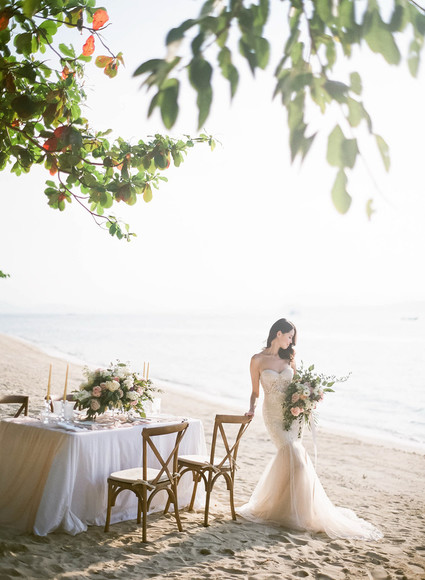 Elegant floral wedding ideas in Phuket Thailand Inspiration