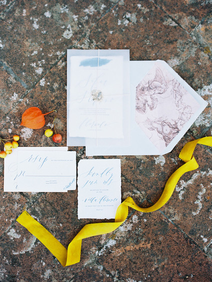 Romantic late summer Tuscan wedding inspiration