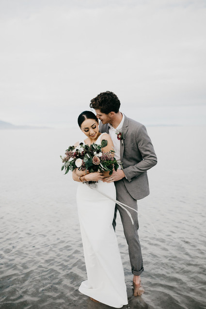 Bonneville Salt Flats engagement session