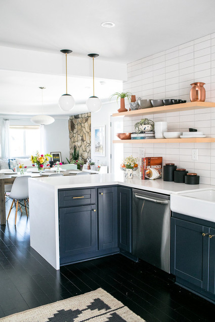 Modern kitchen makeover