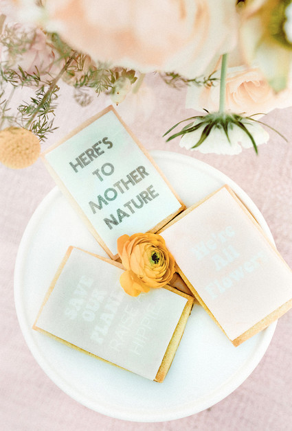 70's inspired earth day picnic from Beijos Events