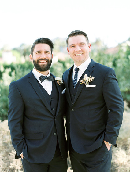 Romantic earth tone Palm Springs wedding by Amorology